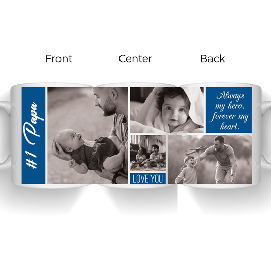 #1 Papa – Father's Day Mugs