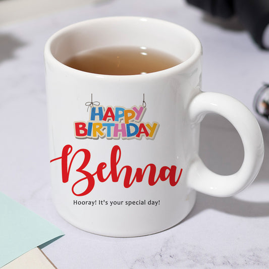 Happy Birthday Behna Mug
