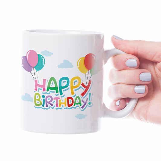 Classic Happy Birthday Wishes Mug