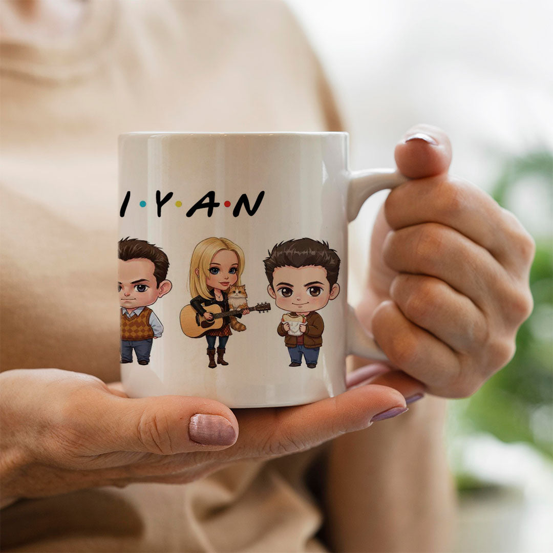 The One with the Cartoon Characters – Mug