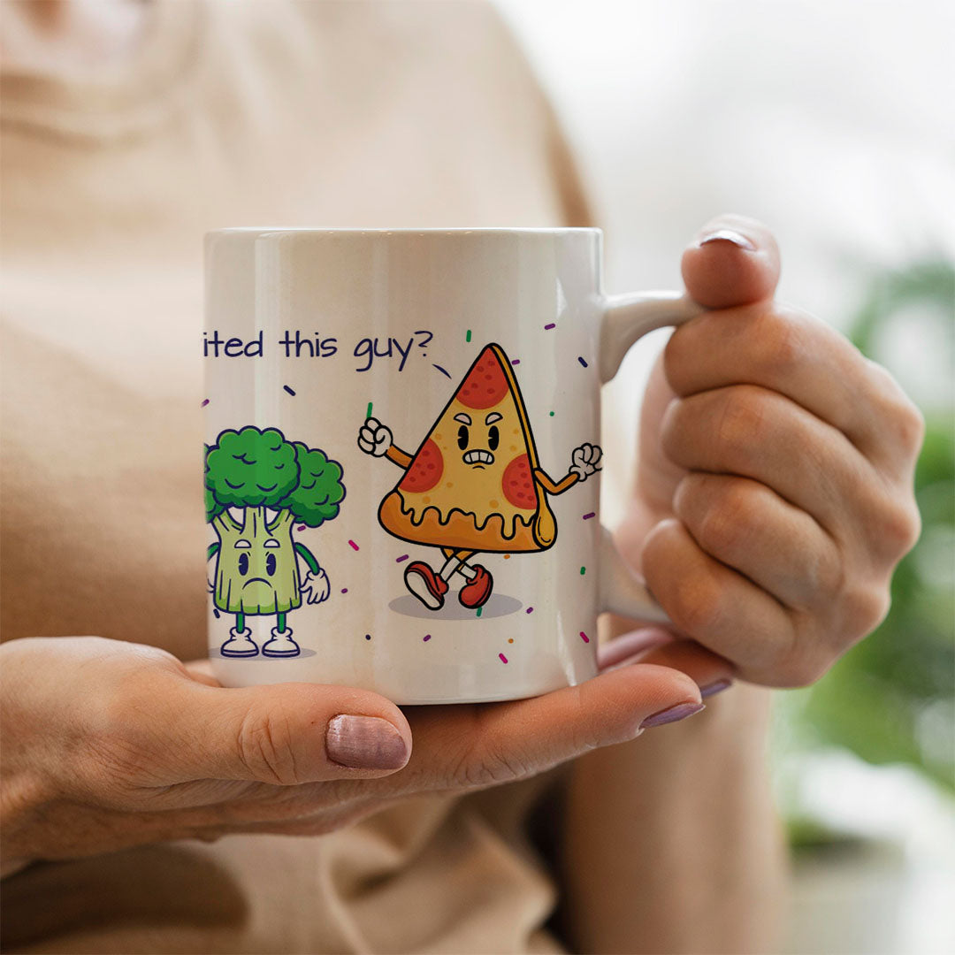 Who Invited the Broccoli? – Mug