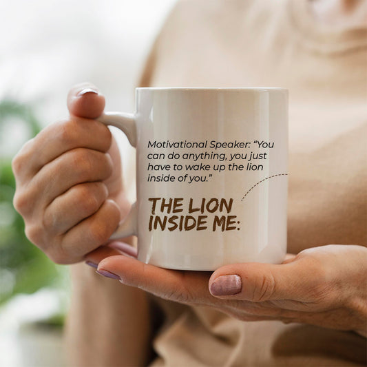 The Lion in Me is Sleeping – Mug