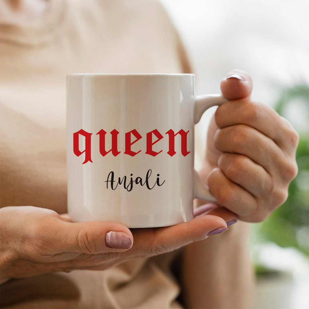 Royal Couple Combo - King & Queen Personalized Mug Set