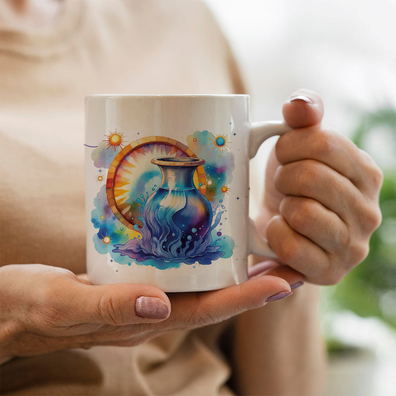 Aquarius Zodiac Mug