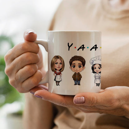 The One with the Cartoon Characters – Mug