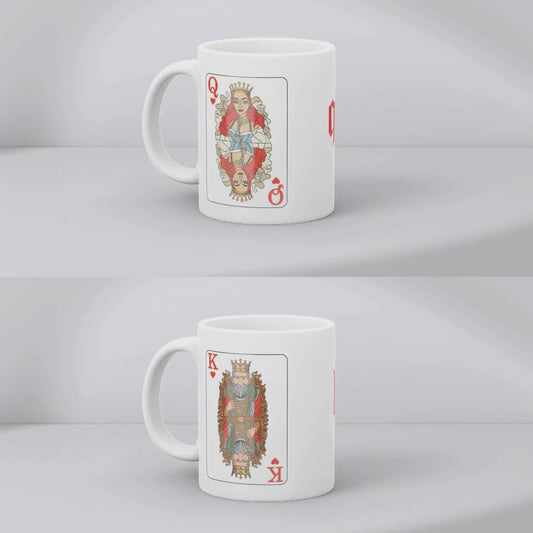 Royal Couple Combo - King & Queen Personalized Mug Set