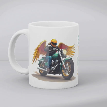 Born to ride, built to soar - Biker Mug