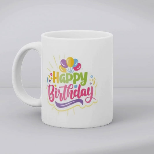 Happy Birthday Wishes Mug