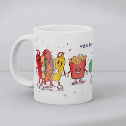 Who Invited the Broccoli? – Mug