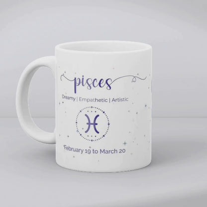 Pisces Zodiac Mug