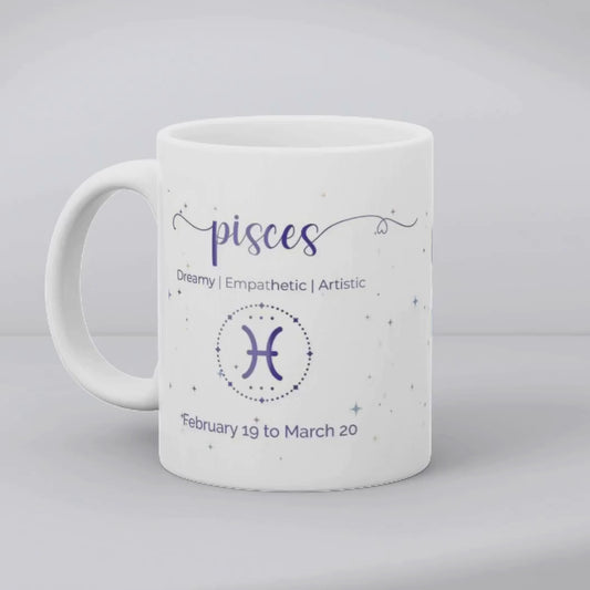 Pisces Zodiac Mug
