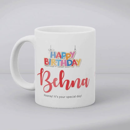 Happy Birthday Behna Mug
