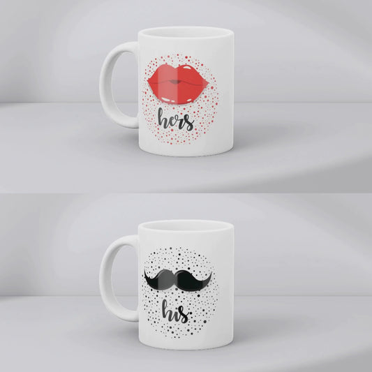 His & Her Personalized Mug Set
